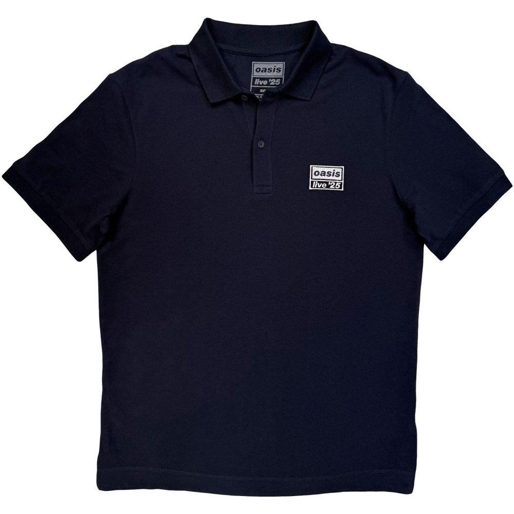 Oasis - Live '25 Lockup Polo hemd - Blau
